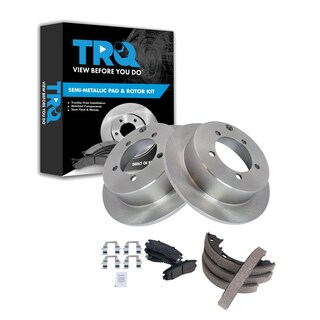 Foto 1 | Foto 1 | Kit De Pastillas De Freno Y Rotor Trq Trasero Semimetálico Para Dodge Stratus - Venta Internacional.