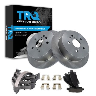 Foto 1 | Foto 1 | Kit De Pastillas De Freno Y Rotor Trq Trasero Semimetálico Para Toyota Sienna - Venta Internacional.