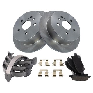Foto 2 | Foto 2 | Kit De Pastillas De Freno Y Rotor Trq Trasero Semimetálico Para Toyota Sienna - Venta Internacional.
