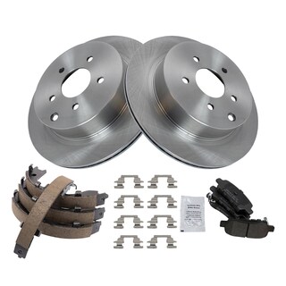 Foto 2 | Foto 2 | Kit De Pastillas De Freno Y Rotor Trasero Trq Semimetálico Para Infiniti - Venta Internacional.