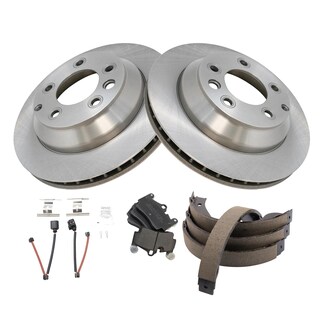 Foto 2 | Foto 2 | Kit De Pastillas De Freno Y Rotor Trq Trasero Semimetálico Para Audi Q7 - Venta Internacional.