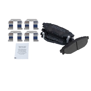 Foto 3 | Foto 3 | Kit De Pastillas De Freno Y Rotor Trasero Trq Semimetálico Para Subaru - Venta Internacional.