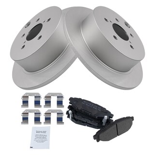 Foto 2 | Foto 2 | Kit De Pastillas De Freno Y Rotor Trq Trasero Compatible Con Subaru 12-19 - Venta Internacional.