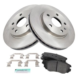 Foto 2 | Foto 2 | Kit De Pastillas De Freno Y Rotor Trq Delantero Semimetálico Para Buick - Venta Internacional.