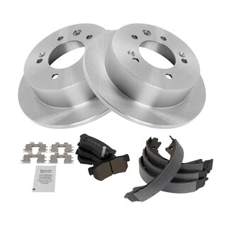 Foto 2 | Foto 2 | Kit De Pastillas De Freno Y Rotor Trq Trasero Semimetálico Para Hyundai Elantra - Venta Internacional.