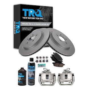 Foto 1 | Foto 1 | Kit De Pastillas De Freno Y Rotor Trq Trasero Compatible Con Ford Y Lincoln - Venta Internacional.