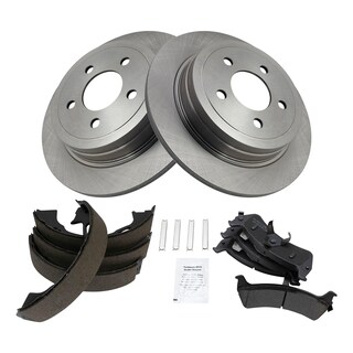 Foto 2 | Foto 2 | Kit De Pastillas De Freno Y Rotor Trasero Trq Semimetálico Para Ford Explorer - Venta Internacional.