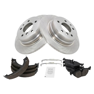Foto 2 | Foto 2 | Kit De Pastillas De Freno Y Rotor Trq Trasero Semimetálico Para Bmw 525i 530i - Venta Internacional.
