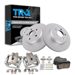 Foto 1 | Foto 1 | Kit De Pastillas De Freno Y Rotor Trq Trasero Compatible Con Dodge 2015 - Venta Internacional.