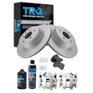 Foto 1 | Foto 1 | Kit De Pastillas De Freno Y Rotor Trq Trasero Para Infiniti G37 11-13 370z 10-17 - Venta Internacional.