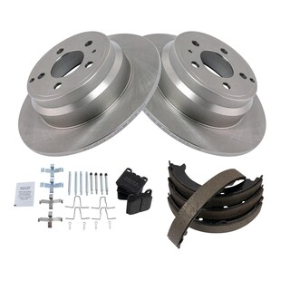 Foto 2 | Foto 2 | Kit De Pastillas De Freno Y Rotor Trq Trasero Semimetálico Para Volvo 850 C70 S70 - Venta Internacional.