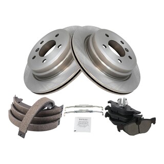 Foto 2 | Foto 2 | Kit De Pastillas De Freno Y Rotor Trq Trasero Semimetálico Para Bmw 328i 07-12 - Venta Internacional.