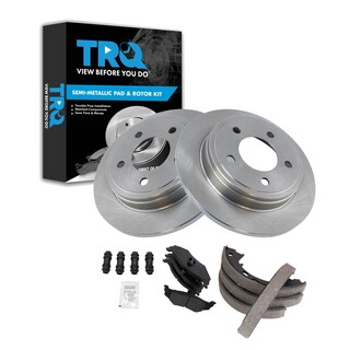 Foto 1 | Foto 1 | Kit De Pastillas De Freno Y Rotor Trq Trasero Para Chrysler Dodge 95-04 - Venta Internacional.