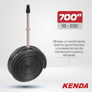 Foto 2 | Foto 2 | Cámara Kenda 700x18/23c Válvula Francesa Larga de 80mm