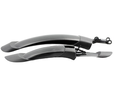 Foto 2 | Foto 2 | Paquete 5 Pares Salpicaderas Para Bicicletas Mtb Negro R26 Pvc