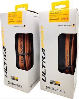 Foto 1 | Foto 1 | Par De Neumáticos Continental Ultra Sport Iii 700x28 Negro/marrón - Venta Internacional.