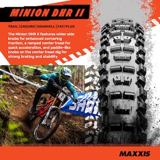 Foto 2 | Foto 2 | Neumático Maxxis Minion Dhr Ii E25 24x2.30 Tubeless Para Bicicleta Eléctrica - Venta Internacional.