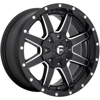Foto 4 | Foto 4 | Llanta Fuel Off-road D538 Maverick 20x9 Negra Mate Fresada - Venta Internacional.