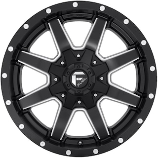 Foto 6 | Foto 6 | Llanta Fuel Off-road D538 Maverick 20x9 Negra Mate Fresada - Venta Internacional.
