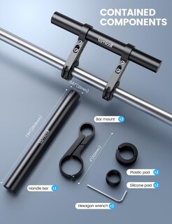 Foto 6 | Foto 6 | Extensor De Manillar Lamicall Bike, Aleación De Aluminio, 20-34 Mm - Venta Internacional.