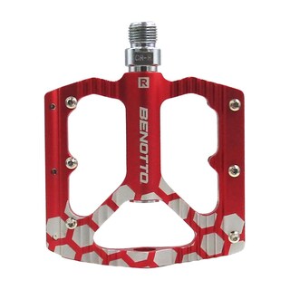 Foto 3 | Foto 3 | Pedales Benotto Plataforma Balero Sellado Mg-004 9/16 Rojo