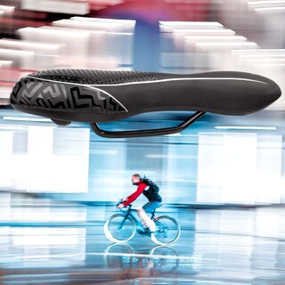 Foto 7 | Foto 7 | Asiento para Bicicleta de Montaña Mariluz 1090-1fm Antiprostático 275 x 160 mm Negro