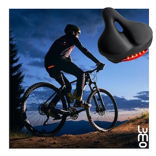 Foto 3 | Foto 3 | Sillin Asiento Bici Luz Ergonomico Comfortable Impermeble