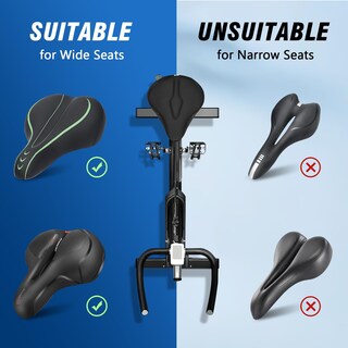 Foto 5 | Foto 5 | Cojín De Asiento De Bicicleta Zacro Acolchado En Gel Para Hombre Y Mujer, Color Negro - Venta Internacional.