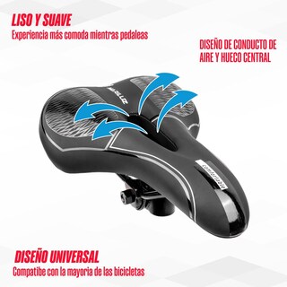Foto 3 | Foto 3 | Asiento para Bicicleta Mtb Antiprostatico Wl-110a-2 Mariluz