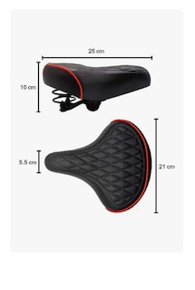 Foto 3 | Foto 3 | Asiento Para Bicicleta Montaña Xtellar Ultra Confortable Color Negro Línea Azul