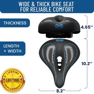 Foto 5 | Foto 5 | Cojín Para Asiento De Bicicleta Everlasting Comfort Ajuste Universal 10 X 8 Cm - Venta Internacional.