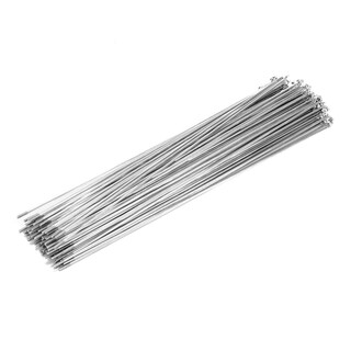 Foto 1 | Foto 1 | Rayos para Bicicleta Mariluz Aerodinámico 14 g x 285 mm color Gris 144 Piezas