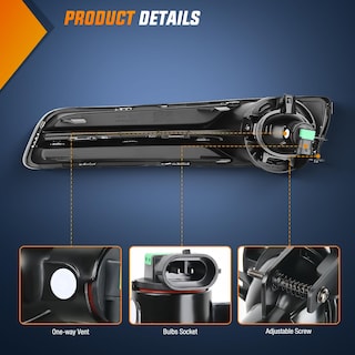 Foto 6 | Foto 6 | Conjunto De Faros Antiniebla Compatible Con Nilight Chrysler 300 2011-2014 - Venta Internacional.