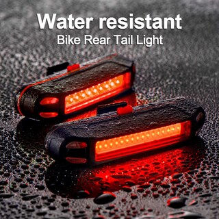 Foto 5 | Foto 5 | Juego De Luces Traseras Para Bicicleta Mudder, Recargable Por Usb, 4 Unidades - Venta Internacional.