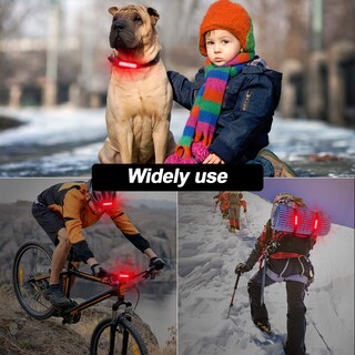 Foto 7 | Foto 7 | Juego De Luces Traseras Para Bicicleta Mudder, Recargable Por Usb, 4 Unidades - Venta Internacional.