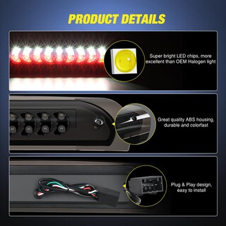 Foto 2 | Foto 2 | Tercera Luz De Freno Nilight High Mount Para Dodge Ram 02-08 - Venta Internacional.