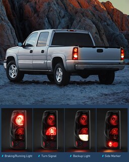 Foto 4 | Foto 4 | Conjunto De Luces Traseras Compatible Con Nilight Para Chevy Silverado 99-07 - Venta Internacional.