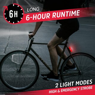 Foto 6 | Foto 6 | Bike Light Energizer 130 Lúmenes Resistente A La Intemperie Para Bicicletas - Venta Internacional.