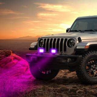 Foto 7 | Foto 7 | Pods De Luz Led Nilight, Haz Puntual Morado De 4 Pulgadas, 18 W, 12 V/24 V - Venta Internacional.