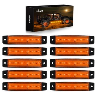 Foto 1 | Foto 1 | Rotulador Led Nilight Tl-14, 10 Unidades, 9,7 Cm, Color Ámbar - Venta Internacional.
