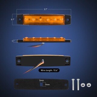 Foto 2 | Foto 2 | Rotulador Led Nilight Tl-14, 10 Unidades, 9,7 Cm, Color Ámbar - Venta Internacional.