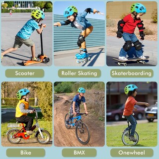 Foto 7 | Foto 7 | Casco De Bicicleta Infantil Zacro Para Niños Y Niñas De 2, 5, 5, 8, 8, 14 Años - Venta Internacional.