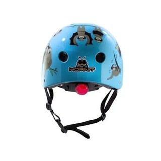Foto 3 | Foto 3 | Casco Infantil Ciclismo Azul Perezosos Luz Led Niños Hornit