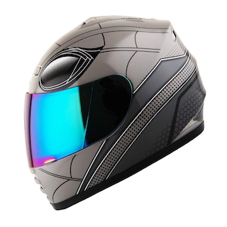 Foto 1 | Foto 1 | Casco De Moto Wow Spider Negro Para Niños, Talla L - Venta Internacional.