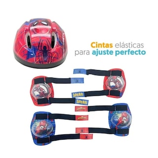 Foto 4 | Foto 4 | Casco Rodilleras Y Coderas Spiderman