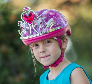 Foto 4 | Foto 4 | Casco De Bicicleta Bell Children Tiara 3d Princess Pink 50-54 Cm - Venta Internacional.