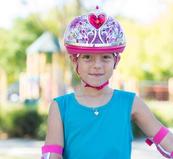 Foto 6 | Foto 6 | Casco De Bicicleta Bell Children Tiara 3d Princess Pink 50-54 Cm - Venta Internacional.