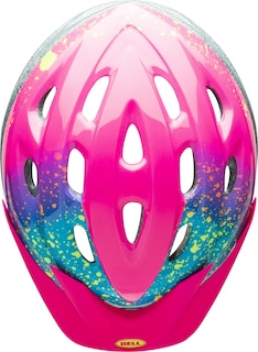Foto 5 | Foto 5 | Casco De Bicicleta Bell Child Rally Pink Splatter Stella 52-56 Cm - Venta Internacional.