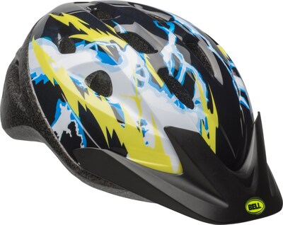 Foto 1 | Foto 1 | Casco De Bicicleta Bell Child Rally Lightning Negro Y Amarillo De 5 A 8 Años - Venta Internacional.
