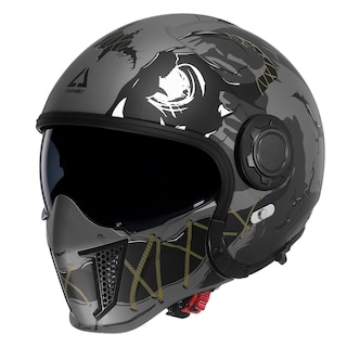 Foto 1 | Foto 1 | Casco De Moto Triangle, Cara Completa, Cara Abierta, Doble Visera Dot - Venta Internacional.